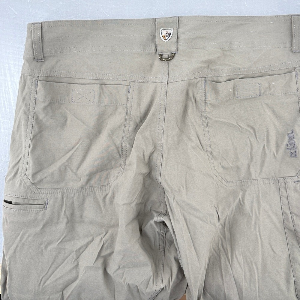 Kuhl Radikl Mens Hiking Pants 36x32 Khaki Tan Nylon Stretch Outdoor Trousers - Picture 5 of 16